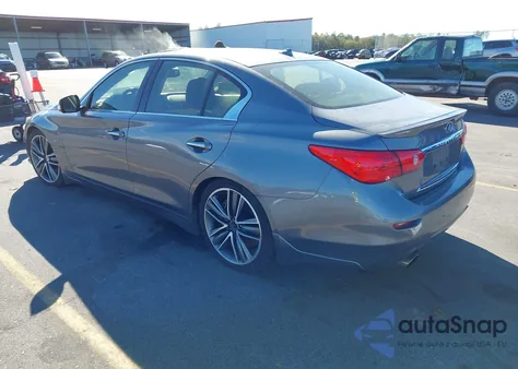 2016 Infiniti Q50 3.0T Sport from USA, damaged, VIN JN1EV7AP1GM302527